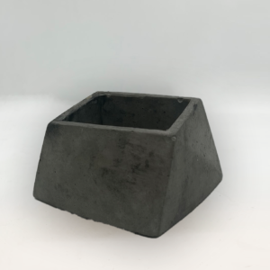 Geometrische betonnen pot